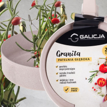 Patelnia głęboka GRANITA 28cm